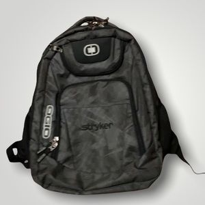 OGIO backpack black with Stryker logo